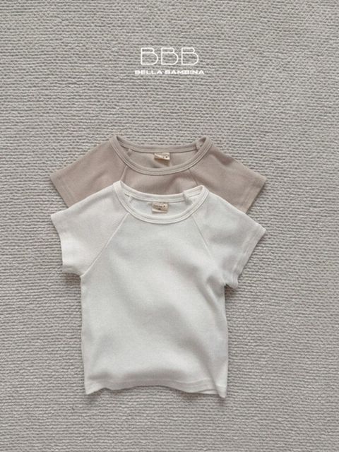 Ribbed Raglan Tee