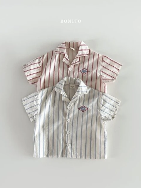 Irregular Vertical Stripe Shirt