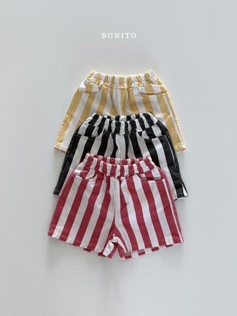 Vertical Stripe Shorts