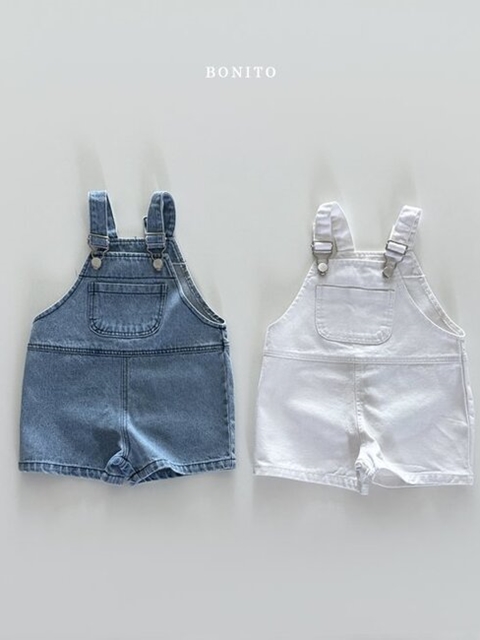 Panel Denim Overalls