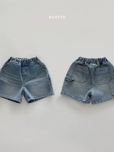 Carpenter Denim Shorts
