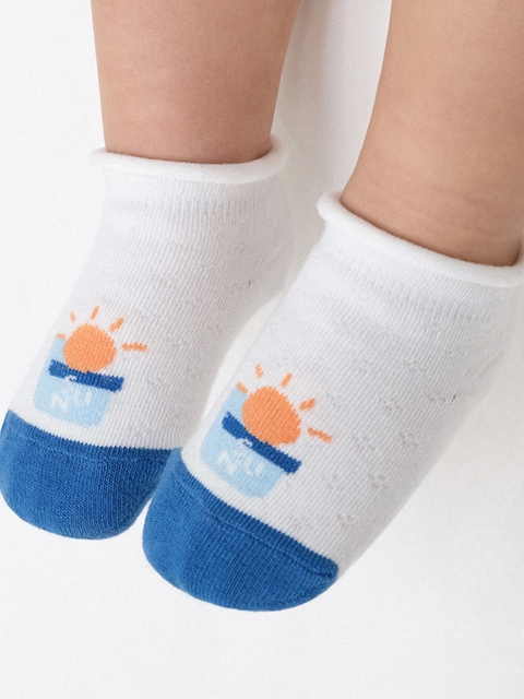 Tate Rolling Summer Baby Socks (set of 5)