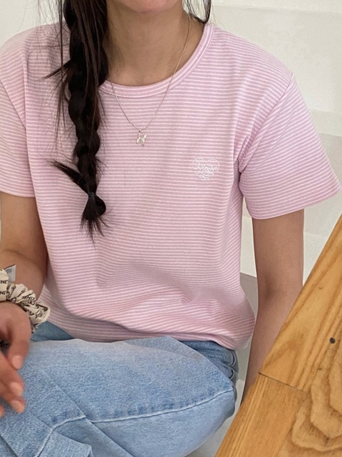 Cotton Candy Stripe Tee