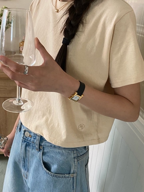 Basic Crop Tee