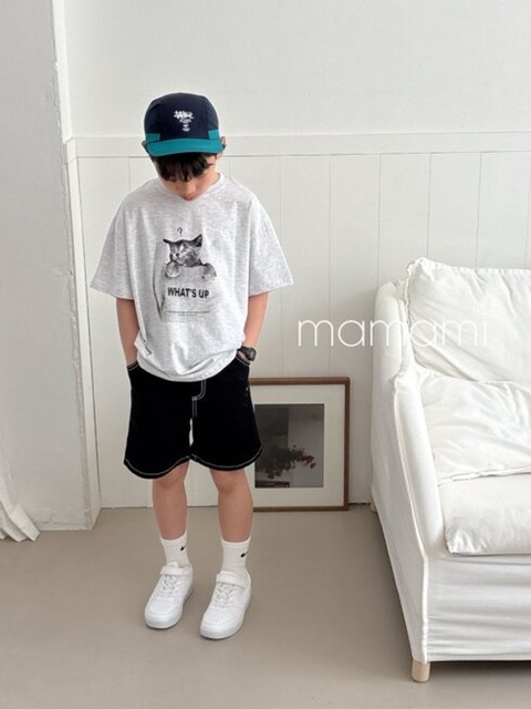Whats Up Cat Tee (with Mom) Whats Up Cat Tee (with Mom)