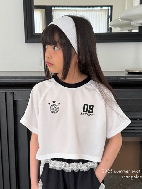 Numbering Crop Tee
