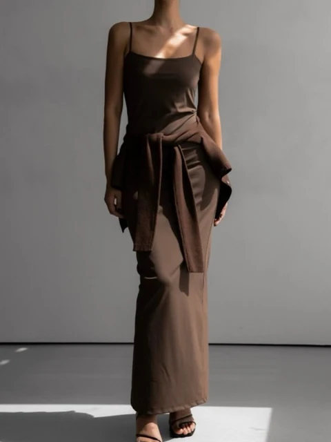 Slip Long Slim Maxi Spandex Dress Slip Long Slim Maxi Spandex Dress