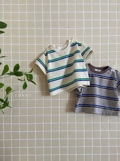 Cotton Box Striped Tee Cotton Box Striped Tee