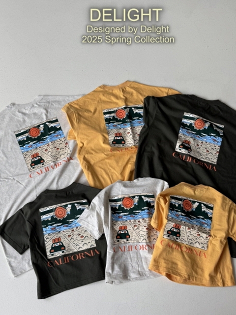 Summer California Boxy Tee (Adult) Summer California Boxy Tee (Adult)