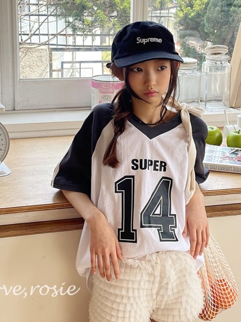 Rugby Number Raglan Tee (with Mom)