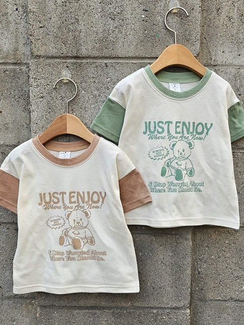 Color Block Bear Tee Color Block Bear Tee