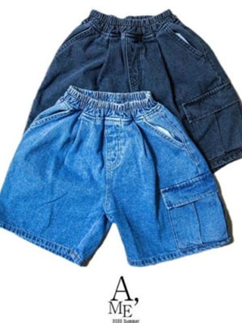 One Cargo Denim Shorts One Cargo Denim Shorts