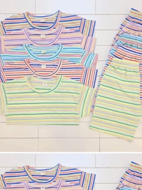 Striped Pajama Set