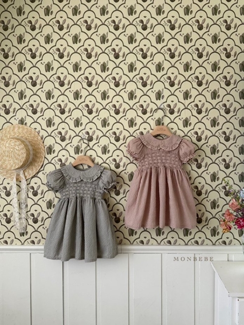 Shirred Zimmer Dress