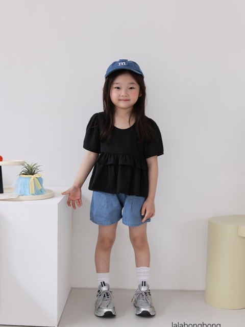 Pin-tuck Denim Shorts Pin-tuck Denim Shorts