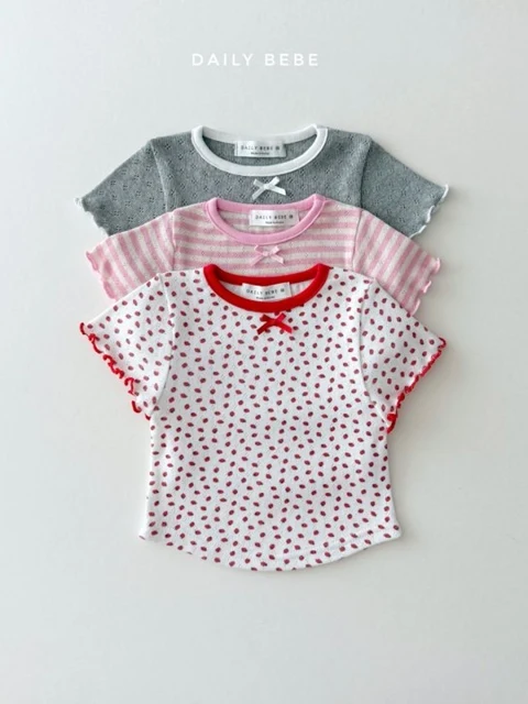 Eyelet Short Sleeve Tee Eyelet Short Sleeve Tee