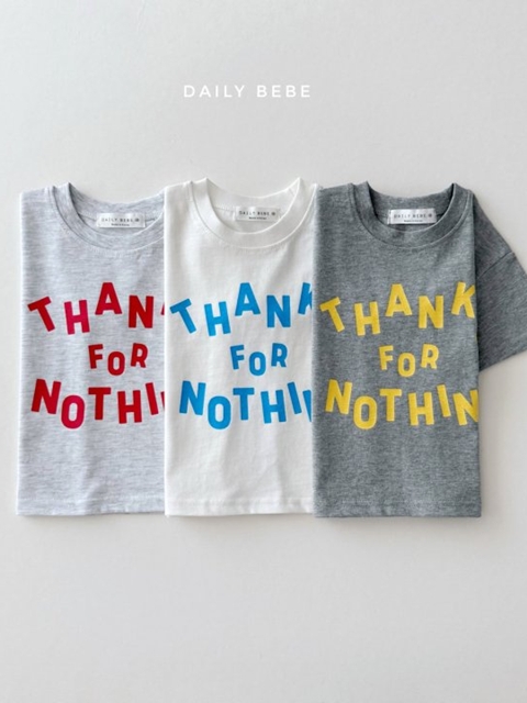 Thanks Short Sleeve Tee Thanks Short Sleeve Tee