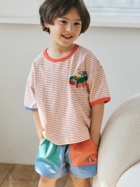 Ani Car Stripe Tee
