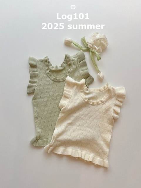 Frill Sleeveless Tee Frill Sleeveless Tee