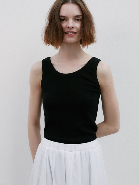 Return Ribbed Sleeveless Top Return Ribbed Sleeveless Top
