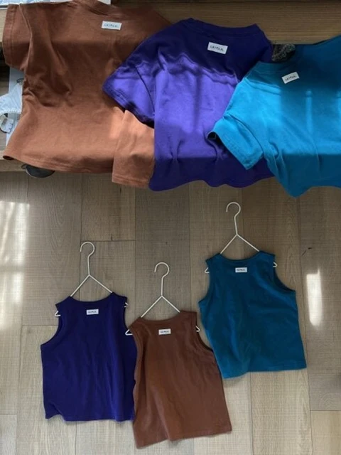 Daily Set (Short Sleeve Tee + Sleeveless) Daily Set (Short Sleeve Tee + Sleeveless)