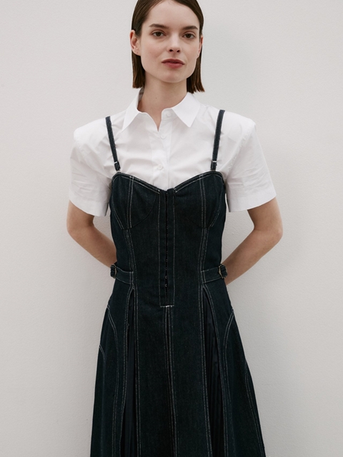 Silket Crop Shirt