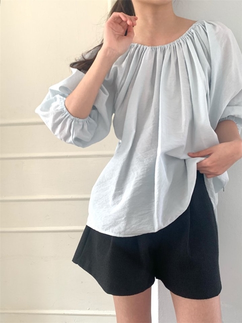 Kong Shirring Blouse Kong Shirring Blouse