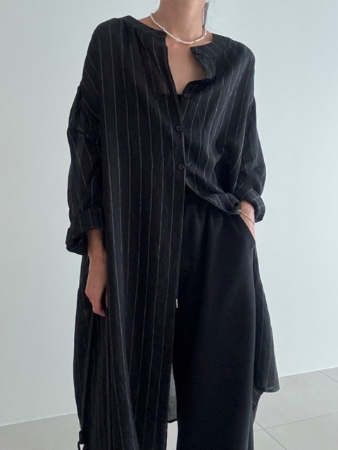 Linen Long Robe Linen Long Robe