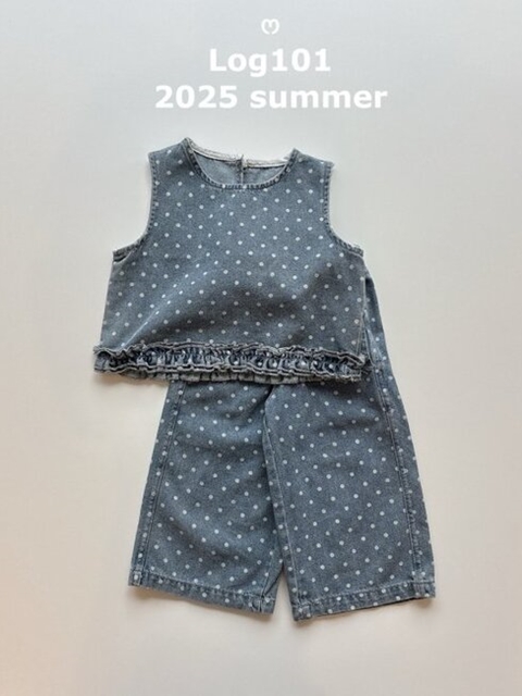 Dot Denim Set Dot Denim Set