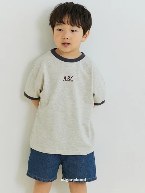 ABC Color Binding Tee ABC Color Binding Tee