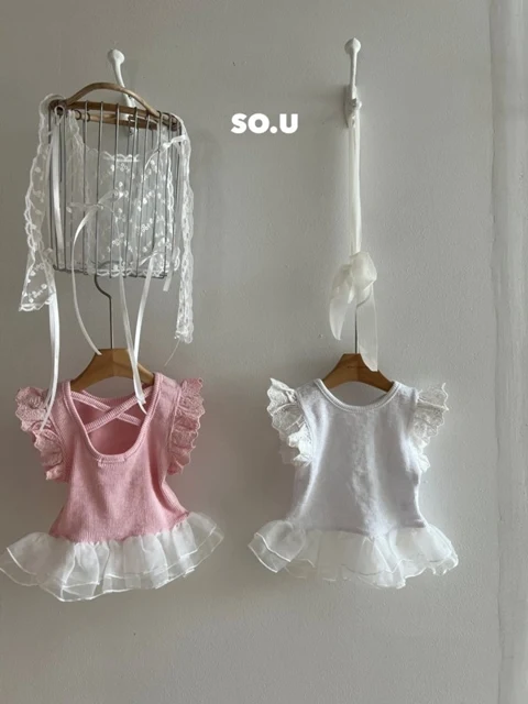 Lace Wing Frill Tee Lace Wing Frill Tee