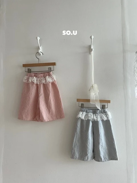 Lace Hem Balloon Pants Lace Hem Balloon Pants