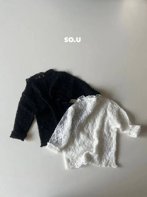 Lace Frilly Tee (Bebe) Lace Frilly Tee (Bebe)