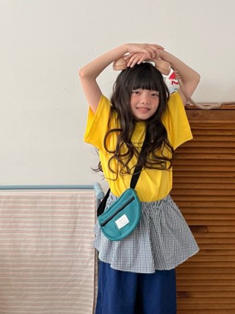 Check Tuming Skirt Check Tuming Skirt