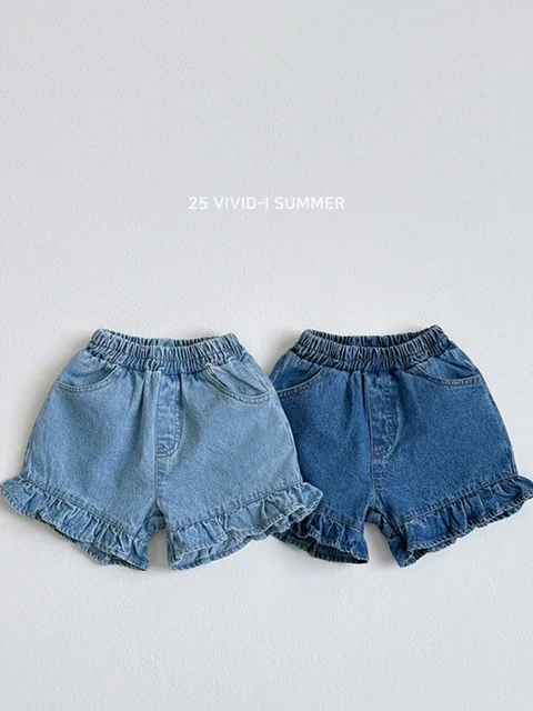 Princess Frill Denim Shorts Princess Frill Denim Shorts