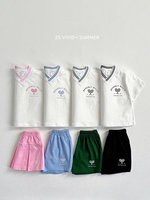 Racket V-Neck Set Racket V-Neck Set