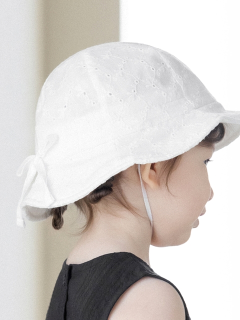 Romia Eyelet Baby Sun Hat