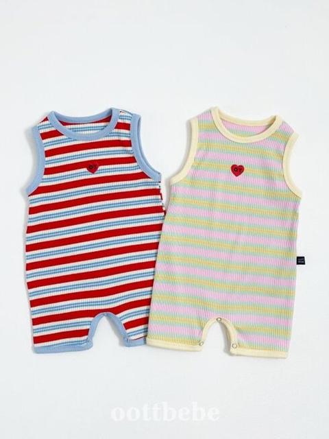 Heart Sleeveless Suit