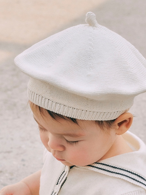 Noi Linen Baby Beret