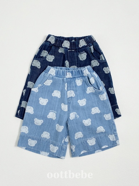 Jelly Bear Denim Pants