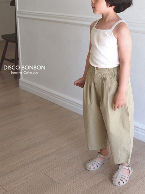 Crinkle Cotton Pants