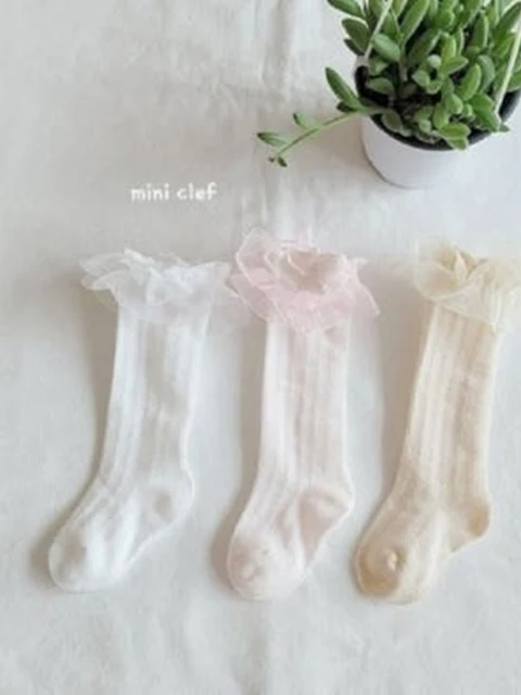 Layered Ruffle Socks