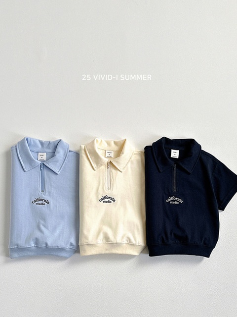 Collar Anorak Short Sleeve Tee Collar Anorak Short Sleeve Tee