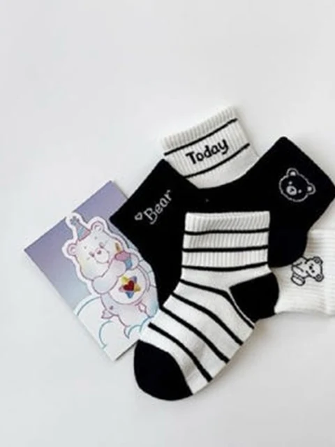 Today Bear Socks