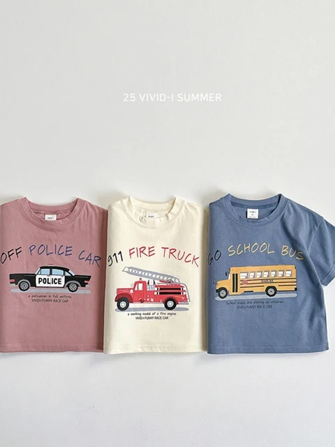 Car Print Short Sleeve Tee Car Print Short Sleeve Tee