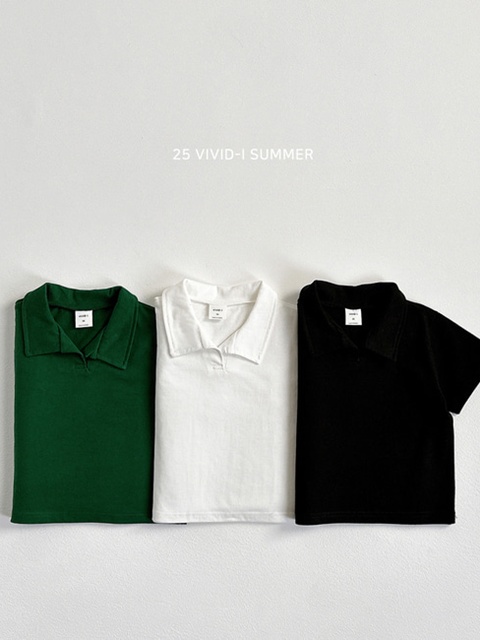Basic Collar Tee Basic Collar Tee