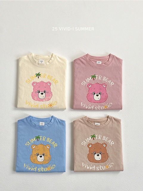 Summer Bear Short Sleeve Tee Summer Bear Short Sleeve Tee