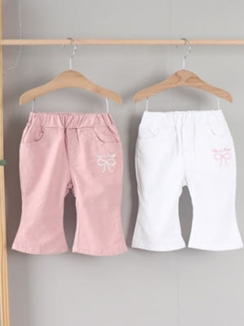 Cotton Ribbon Bootcut Pants Cotton Ribbon Bootcut Pants