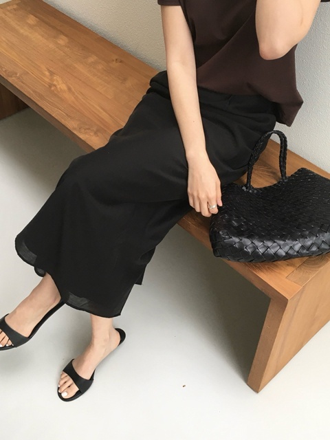 Shine Layered Banded Skirt Shine Layered Banded Skirt
