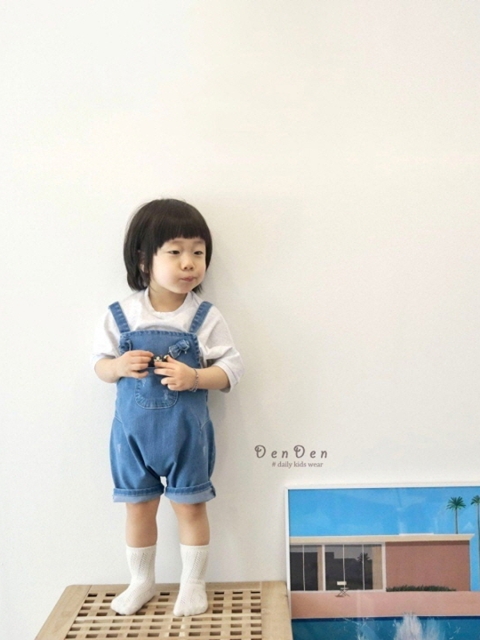 Bonbon Suspender Denim Shorts Bonbon Suspender Denim Shorts